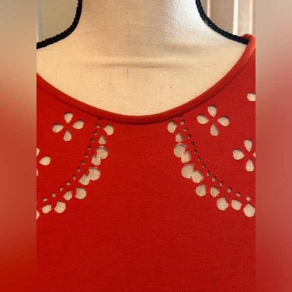 Fervour Tomato Red Cut Out Dress - Picture 6 of 16